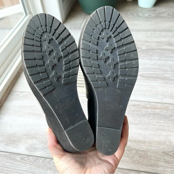 Shellys  London Wedge Platform Boots - Picture 8 of 15